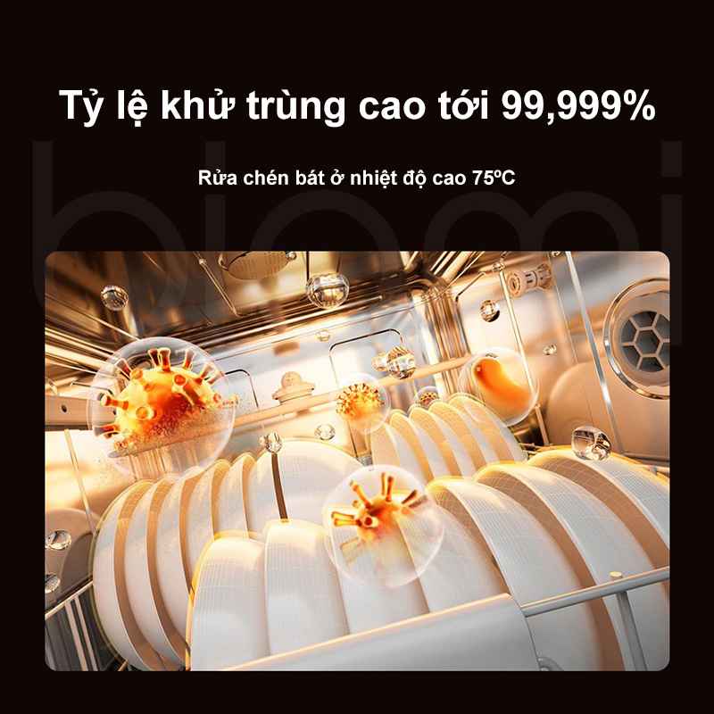 Máy Rửa Chén Âm Tủ Xiaomi Mijia S2 13 bộ