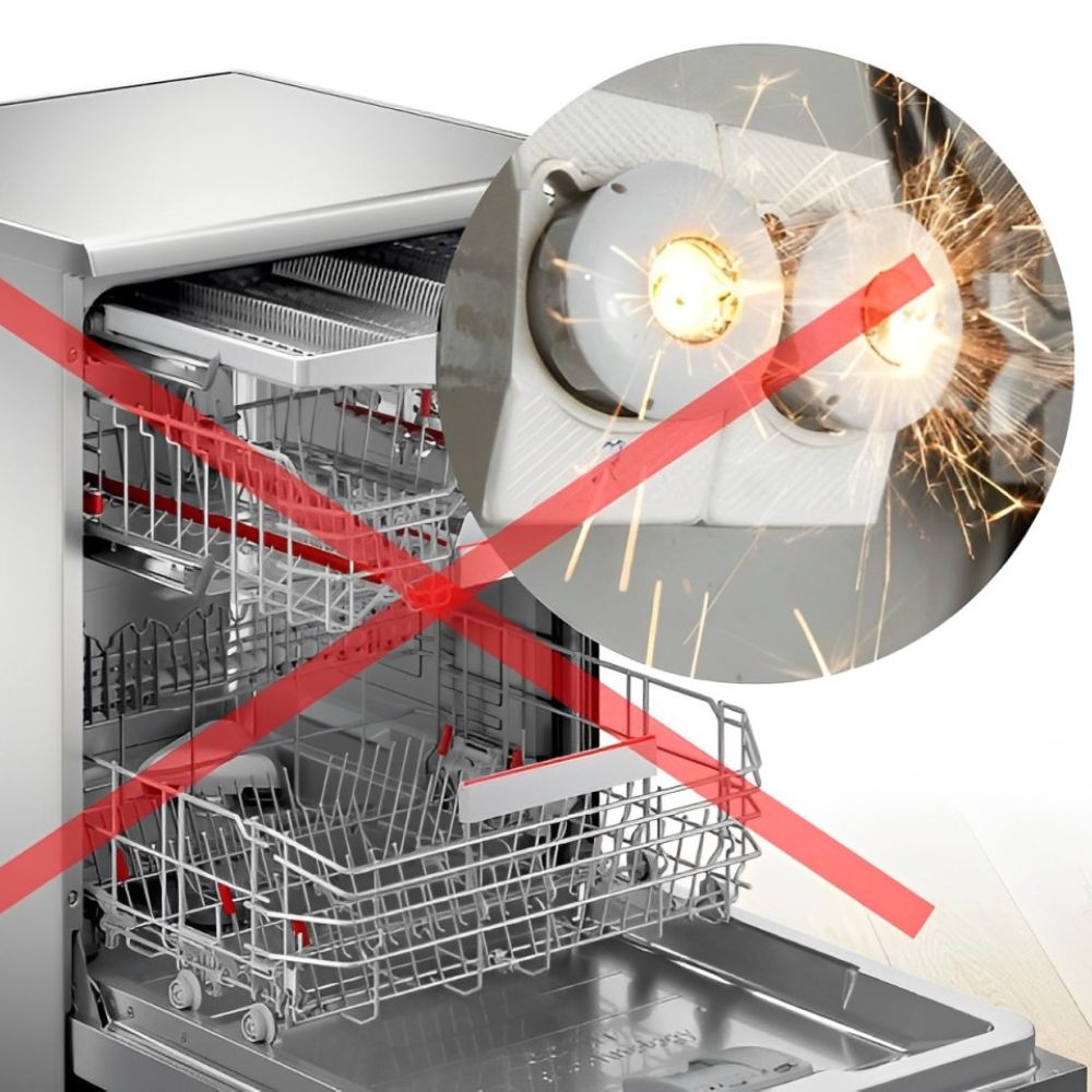 vị trí đặt máy rửa bát