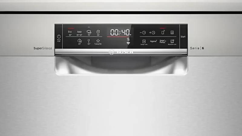 bảng điều khiển của các dòng máy rửa bát Bosch