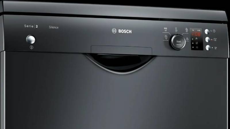 bảng điều khiển của các dòng máy rửa bát Bosch