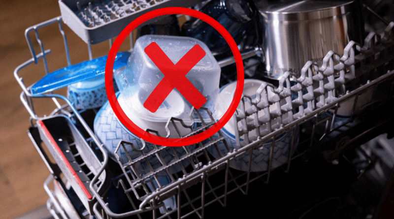 vật dụng không nên rửa trong máy rửa bát 10