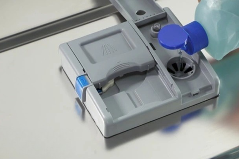 cài đặt muối, bóng trên máy rửa bát Bosch Serie 2, 4, 6, 8 6