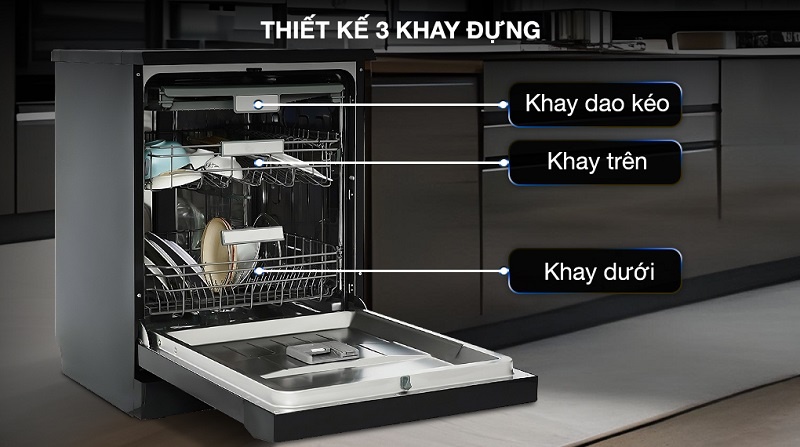 Đánh giá máy rửa chén Hafele HDW-F60EB 5