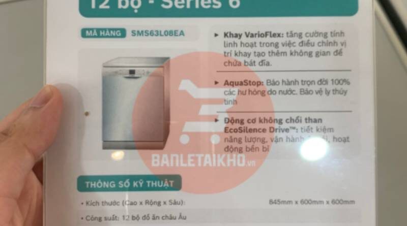 Máy rửa bát đĩa