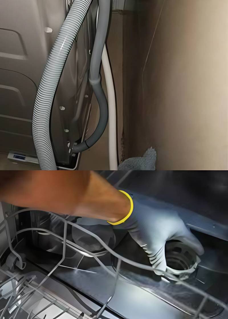 Khắc phục máy rửa bát không thoát nước