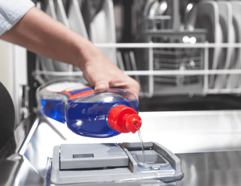 Rửa rau, củ, quả bằng máy rửa bát