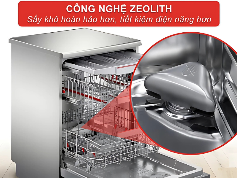 Máy rửa bát âm tủ Bosch SMD8TCX01E