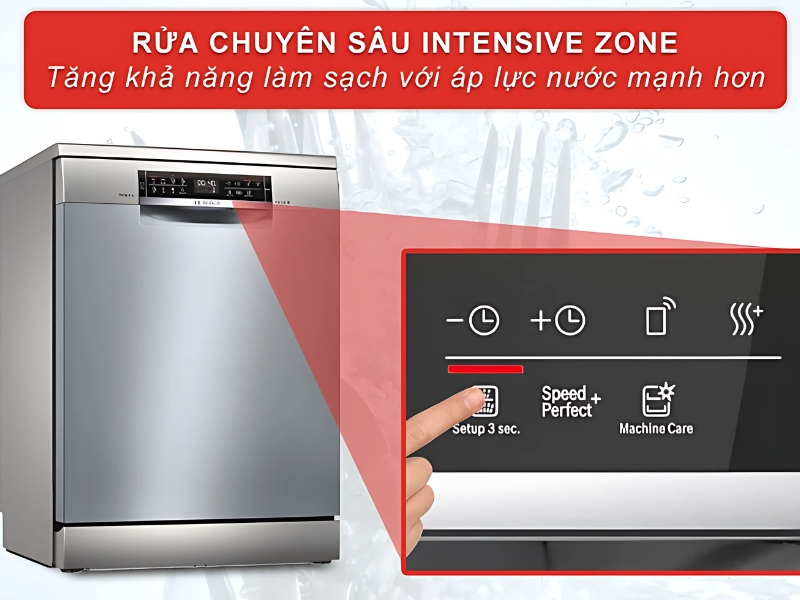 Máy rửa bát âm tủ Bosch SMD8TCX01E