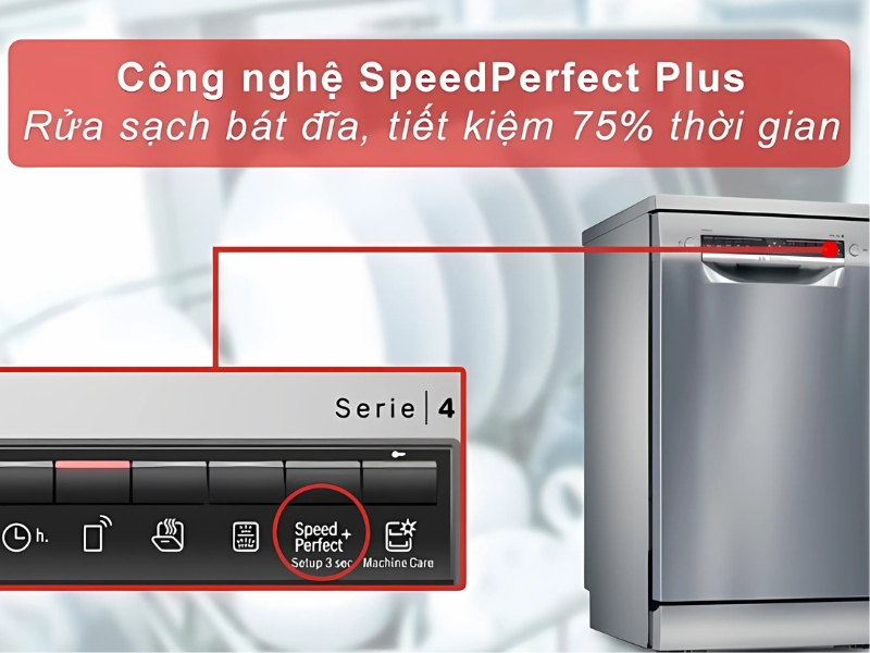 Máy rửa bát âm tủ Bosch SMD8TCX01E