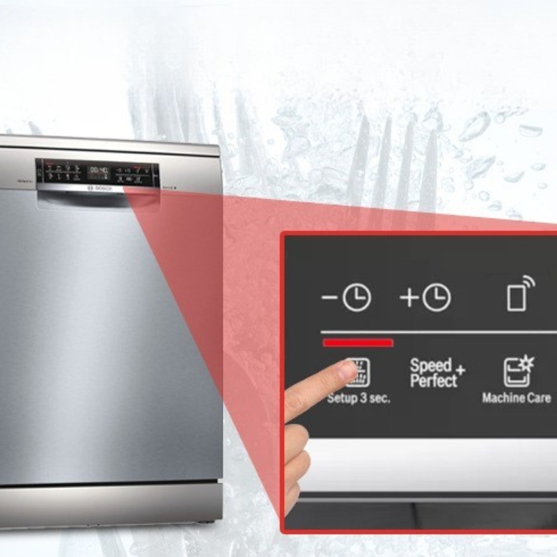 Máy rửa bát bán âm Bosch SMI6ZCS16E