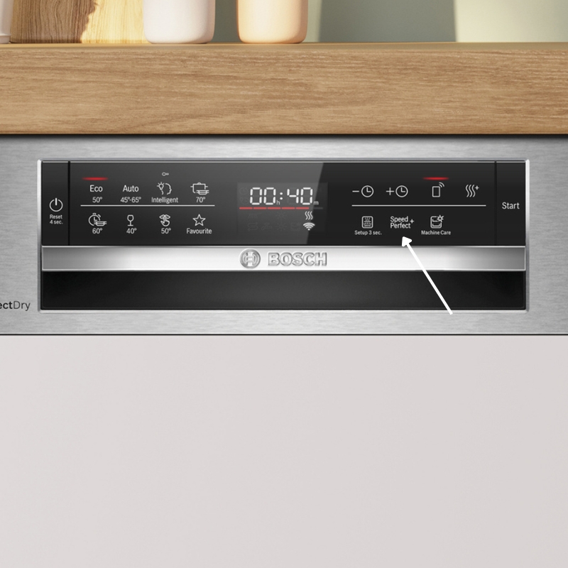 Máy rửa bát bán âm Bosch SMI6ZCS16E