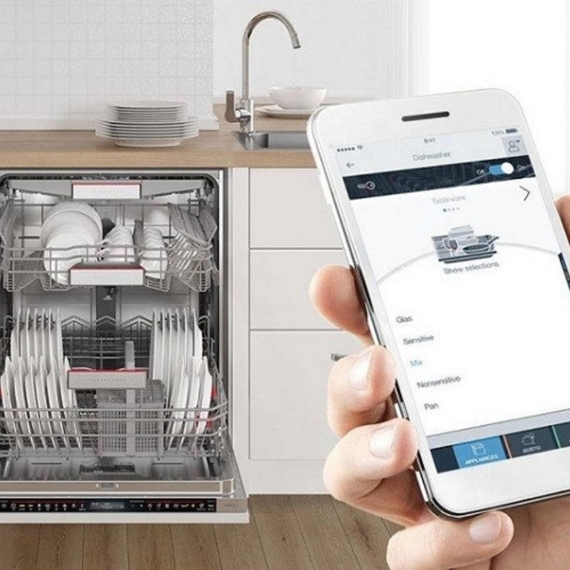 Máy rửa bát bán âm Bosch SMI6ZCS16E