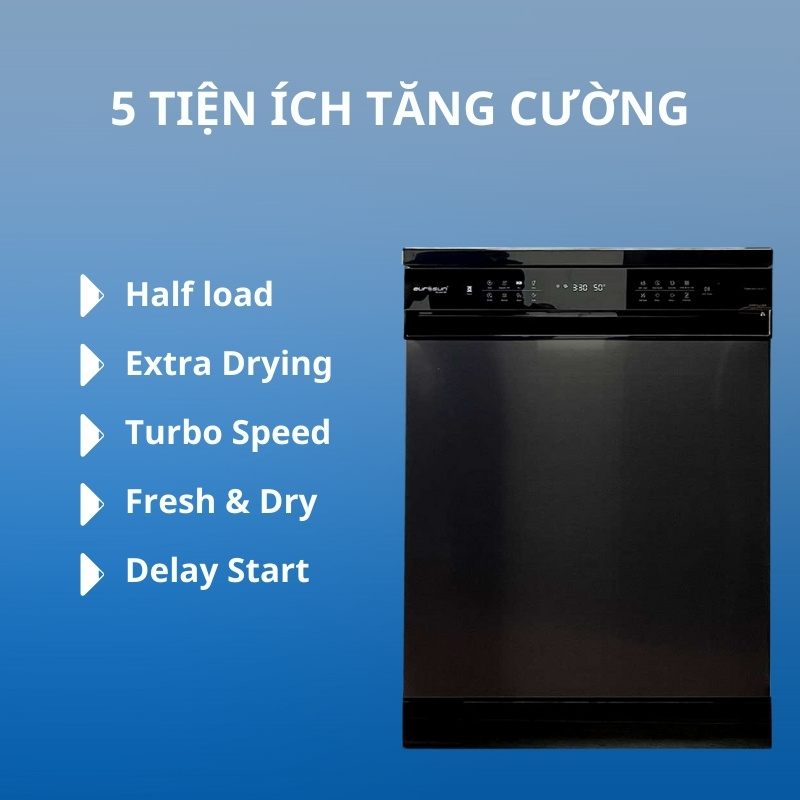 Máy rửa chén Eurosun SMS81EU19EB