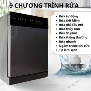 máy rửa bát Eurosun SMS81EU19ES