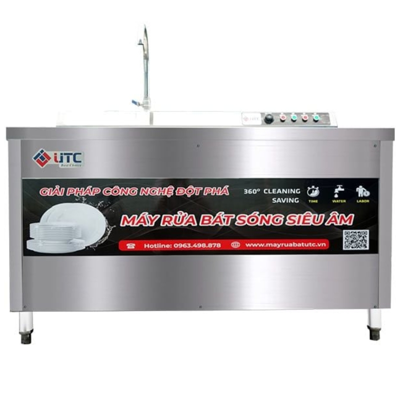 Máy rửa bát siêu âm UTC - 1000HS