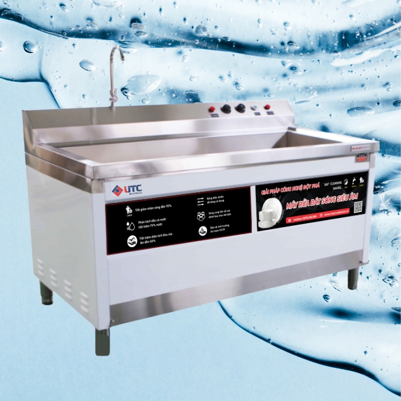 Máy rửa bát siêu âm UTC - 1200HS