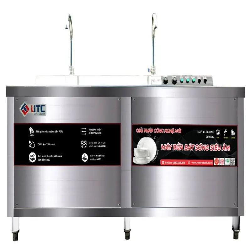máy rửa bát siêu âm UTC - 2000HD
