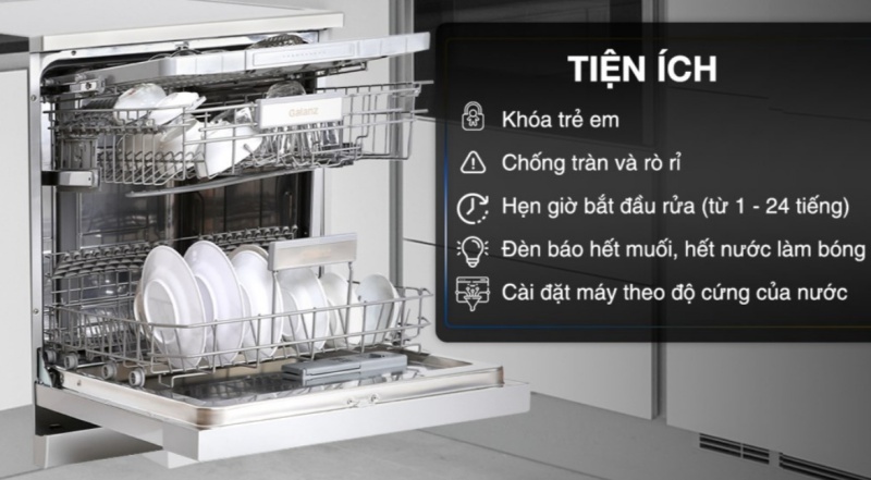 cách chọn máy rửa chén cho không gian nhỏ