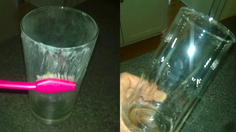 cách khắc phục đồ dùng thủy tinh bị mờ