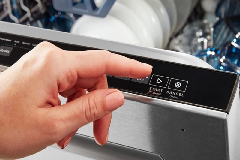 cách reset máy rửa bát Bosch serie 4,6,8 2