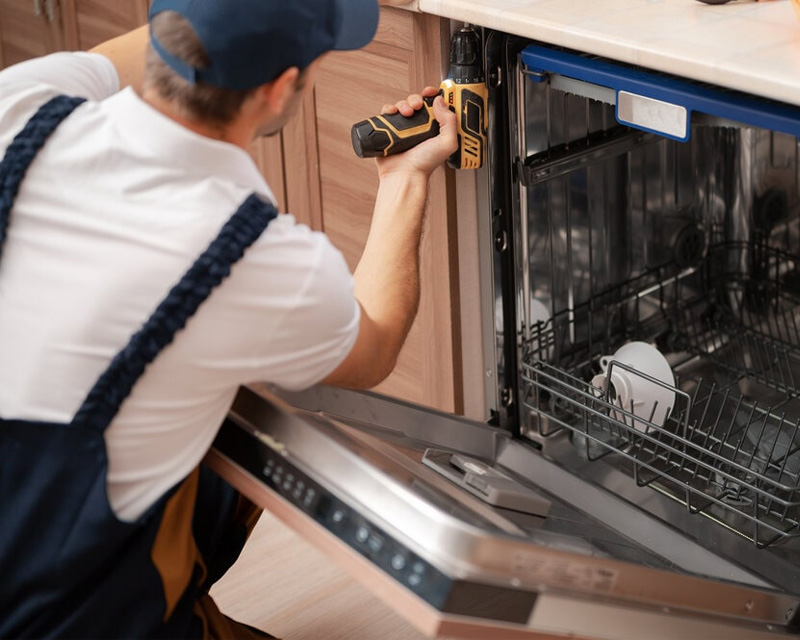 hướng dẫn cài đặt máy rửa bát 6 bộ