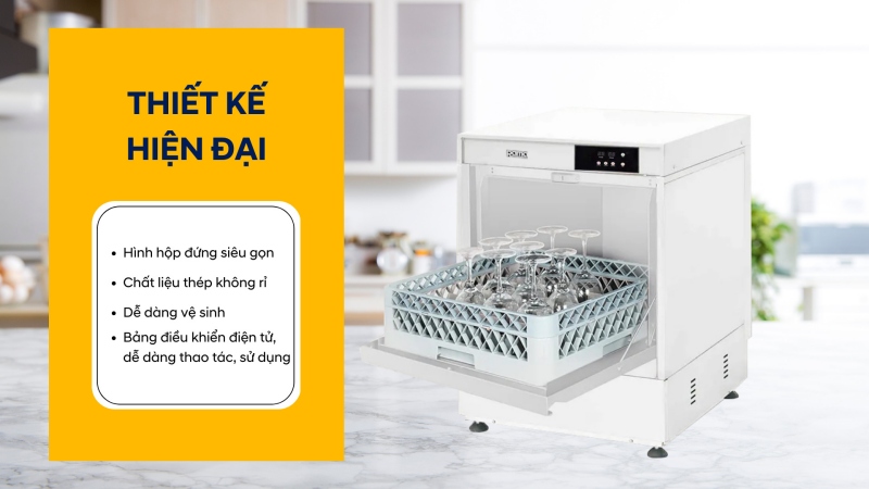 chế độ rửa máy rửa bát mini