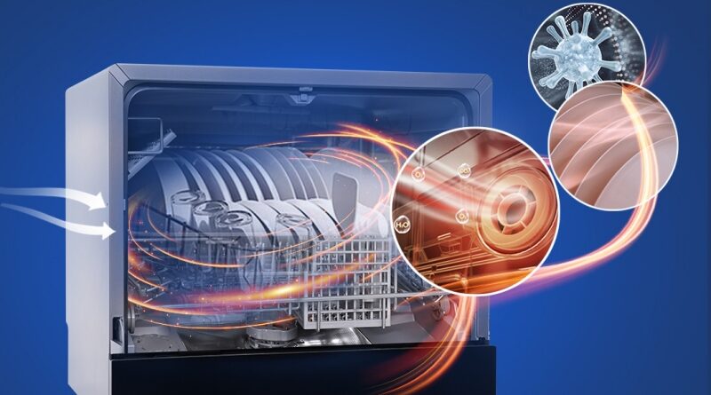 Chức năng sấy khô của máy rửa bát