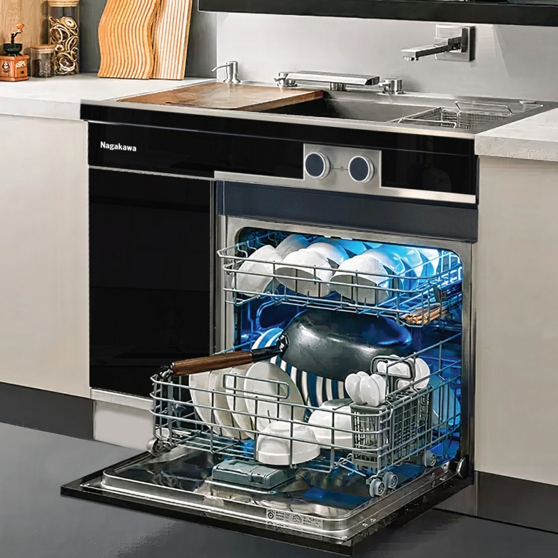 chức năng sấy khô của máy rửa bát