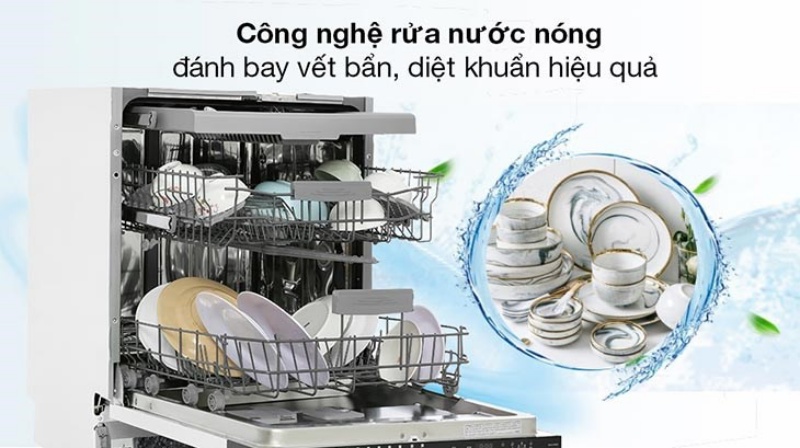 có nên mua máy rửa chén bán âm hafele
