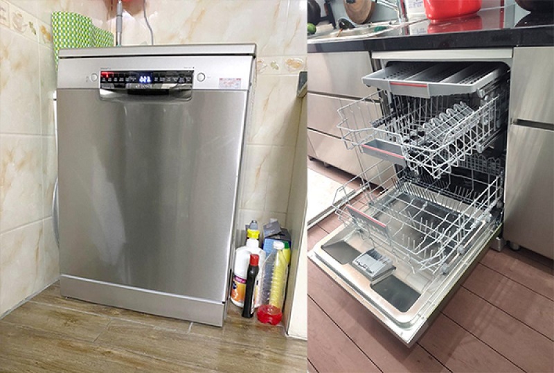 Lưu ý khi cài đặt máy rửa bát 8 bộ