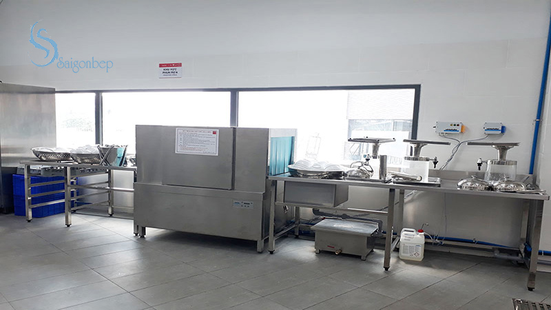 Các bước sử dụng máy rửa bát công nghiệp