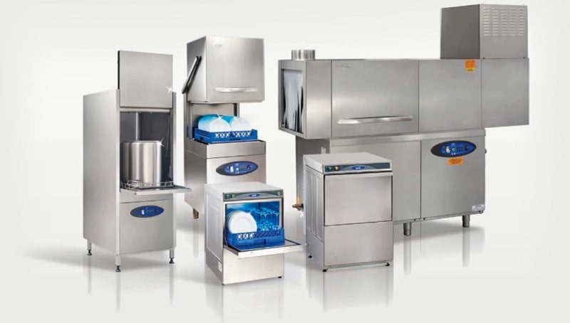 Các loại máy rửa bát công nghiệp