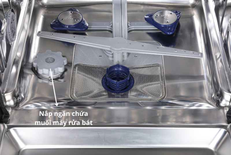 hướng dẫn thêm muối cho máy rửa chén