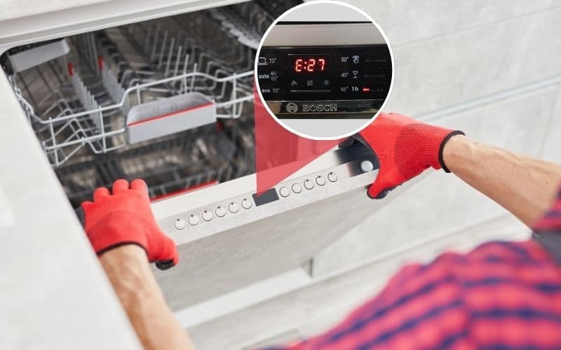 Máy rửa bát Bosch báo lỗi E27