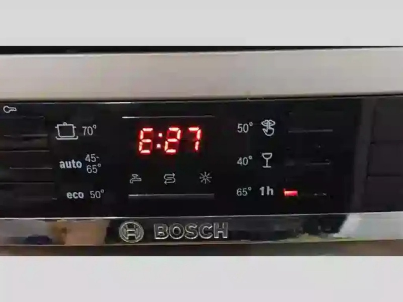 Máy rửa bát Bosch báo lỗi E27