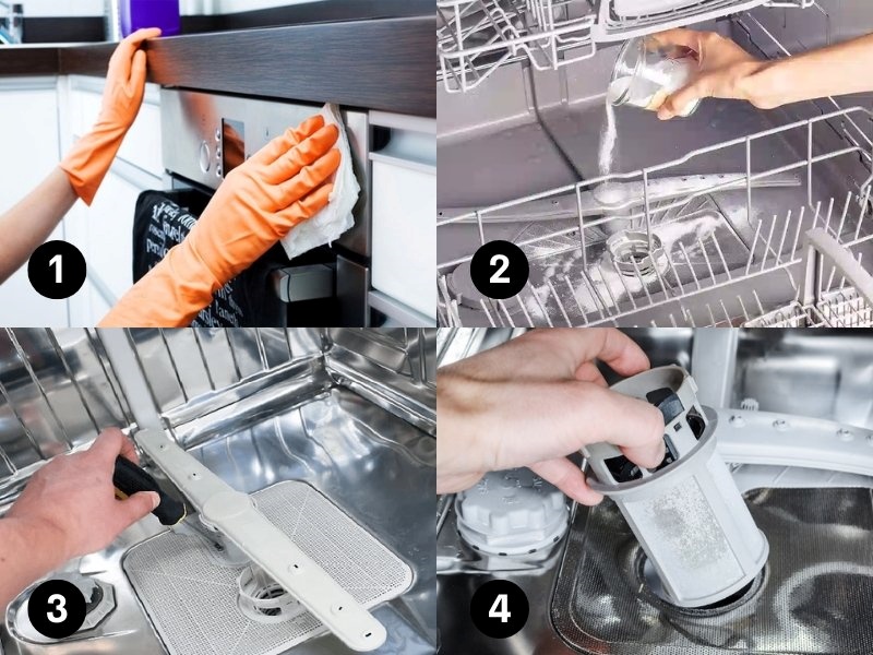 mẹo kéo dài tuổi thọ máy rửa bát