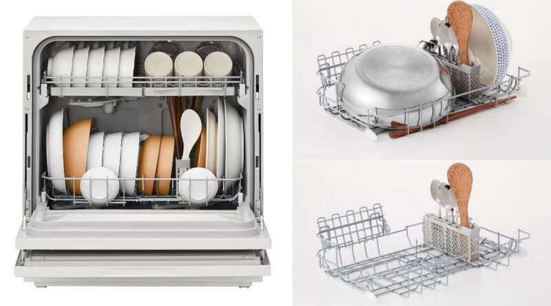 mẹo xếp đồ trong máy rửa bát mini