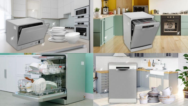 Sự khác nhau giữa máy rửa bát 13 bộ và 15 bộ