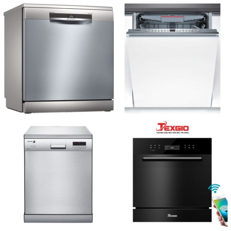 so sánh máy rửa bát mini máy rửa bát thông thường