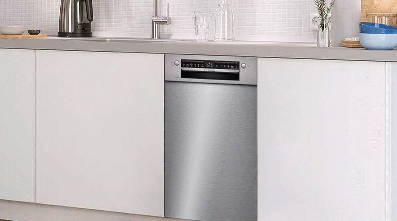 tạm dừng máy rửa bát Bosch trong quá trình rửa 4