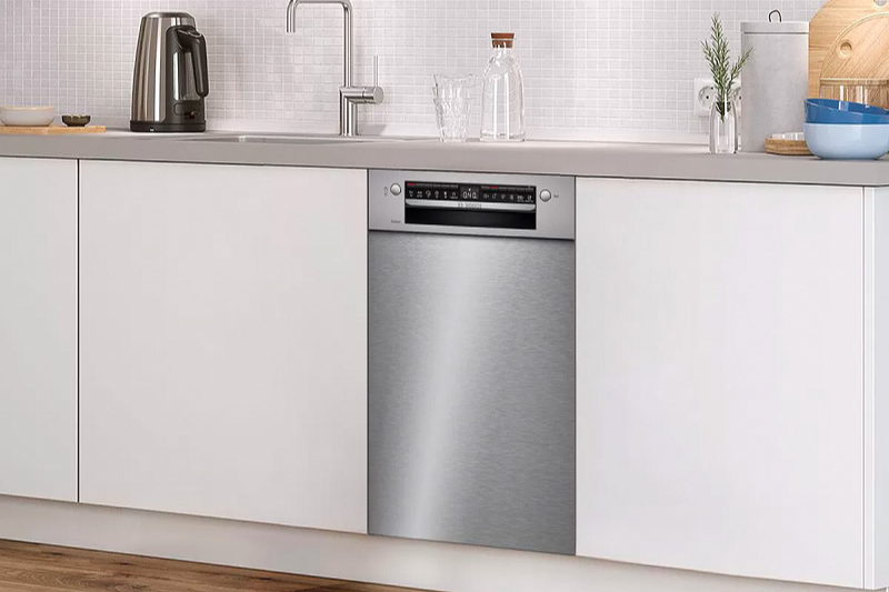 tạm dừng máy rửa bát Bosch trong quá trình rửa 3