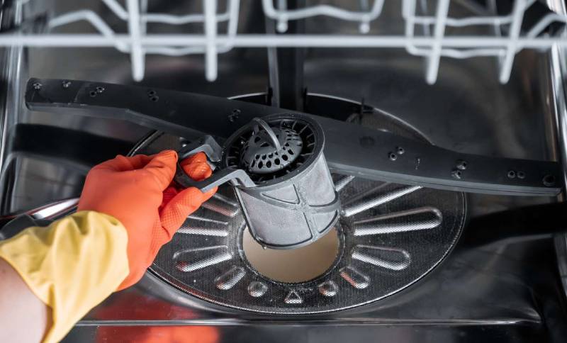 tính năng tự động mở cửa máy rửa bát