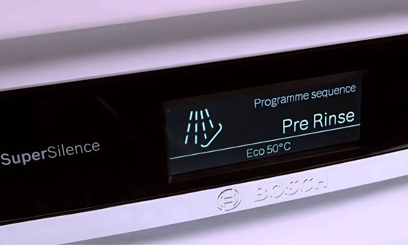 Ưu điểm chế độ rửa tráng máy rửa bát Bosch