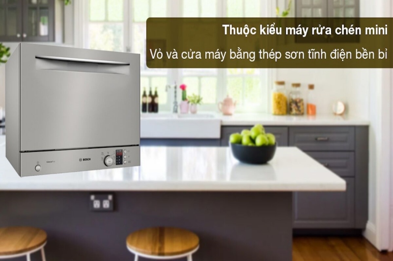 vấn đề thường gặp khi dùng máy rửa bát mini