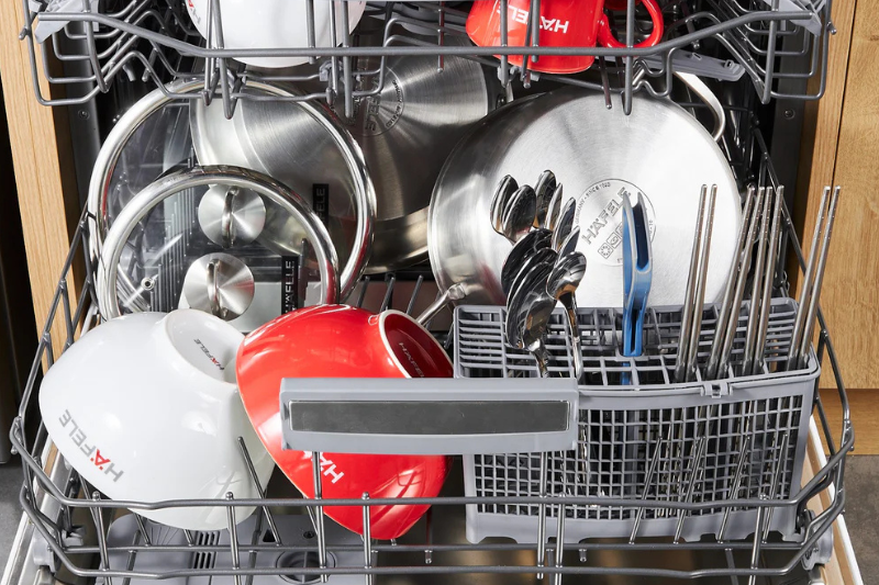 vệ sinh máy rửa bát hafele