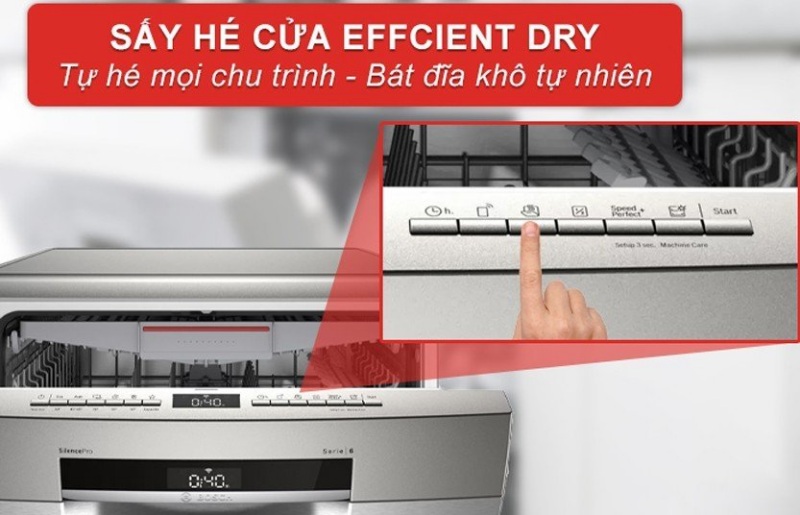 cải tiến của máy rửa bát Bosch