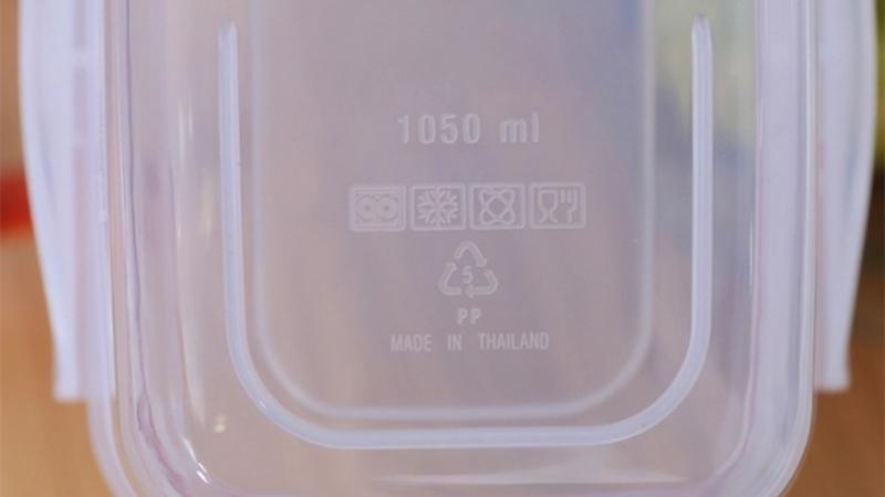 Đồ nhựa không khô khi rửa máy rửa bát