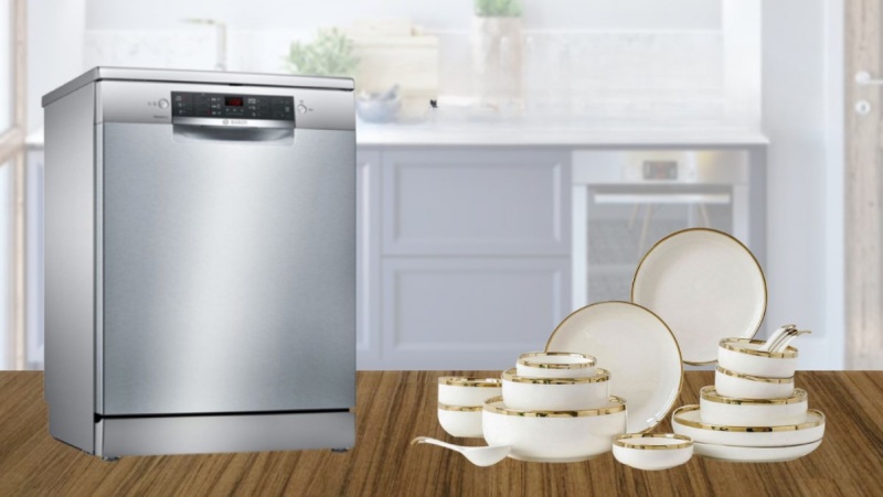 Máy rửa bát Bosch nào sấy khô nhất