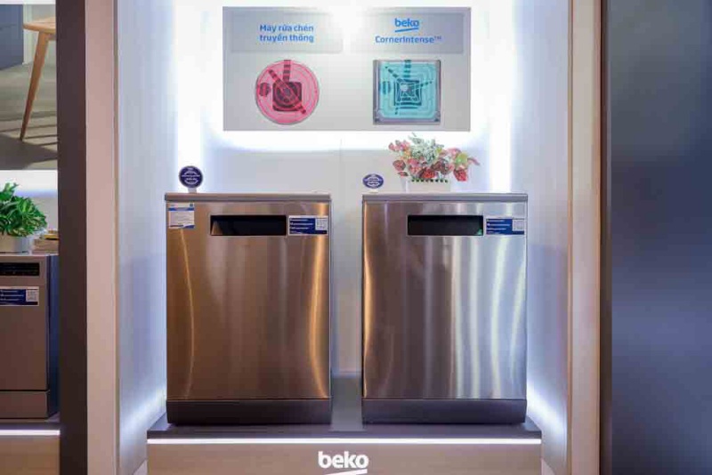 máy rửa bát BOSCH và BEKO