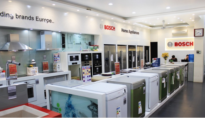máy rửa bát BOSCH và BEKO